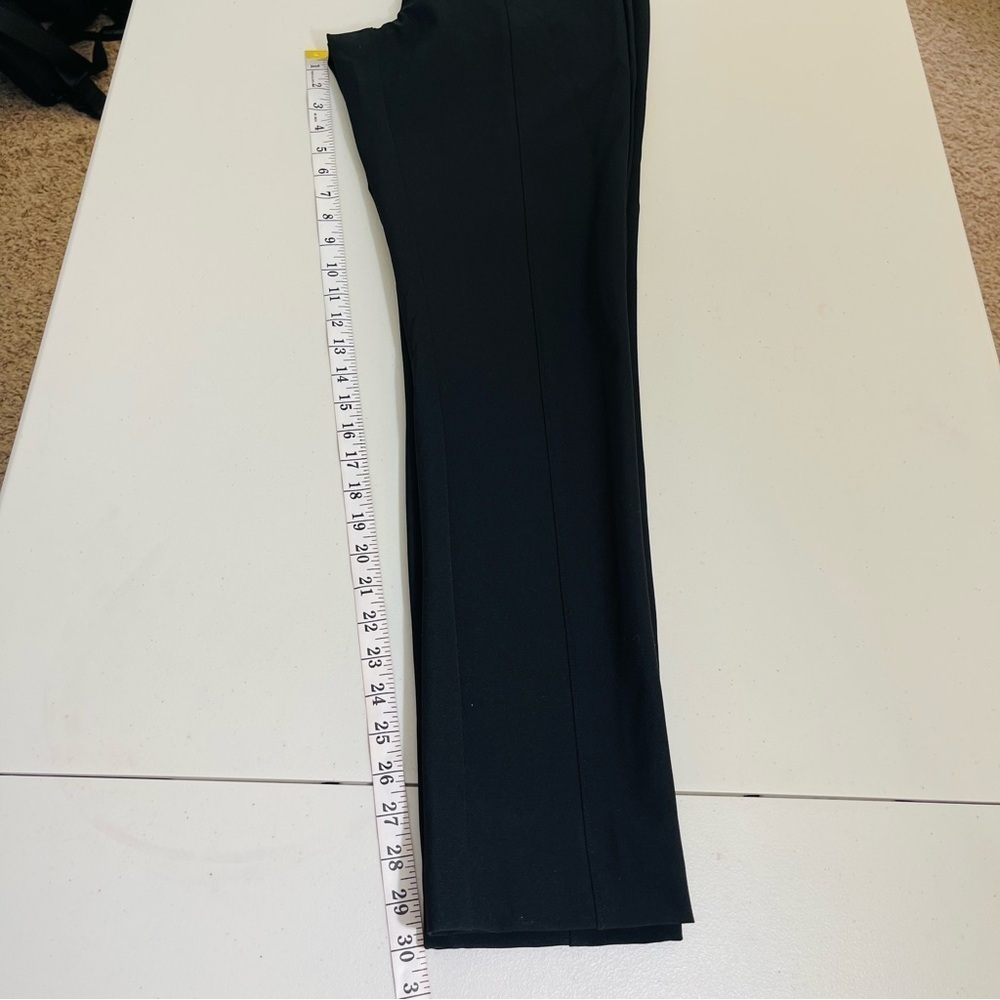 Amanda & Chelsea High Rise Workwear Career Trousers Pants  Women Size 8 Black - Picture 9 of 11